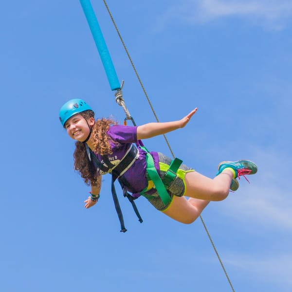 girl-high-ropes - Camp Young Judaea Midwest